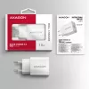 Axagon ACU-QC18W QC3.0 1xOUTPUT Wandladegerät 18W