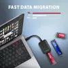 Axagon ADM2-CM USB-C Adapter M.2 NVMe SATA 10Gbps Schwarz