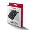 Axagon ADM2-CM USB-C Adapter M.2 NVMe SATA 10Gbps Schwarz