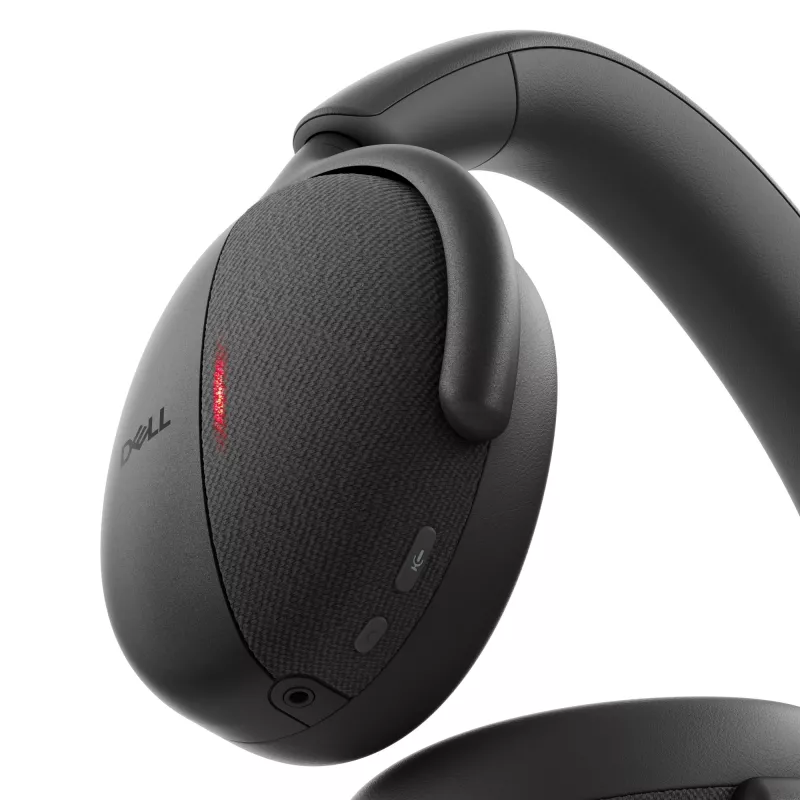 DELL Pro Premium Wireless ANC Headset - WL7024, Kabelgebunden & Kabellos, Telefonate/Musik, 20 - 20000 Hz, 297 g, Headset, Schwarz