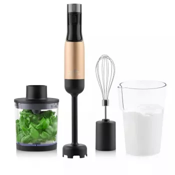 Stabmixer ETA Mano ETA321990020 — 1000 W Motor, 9 Geschwindigkeiten, Schwarz/Gold