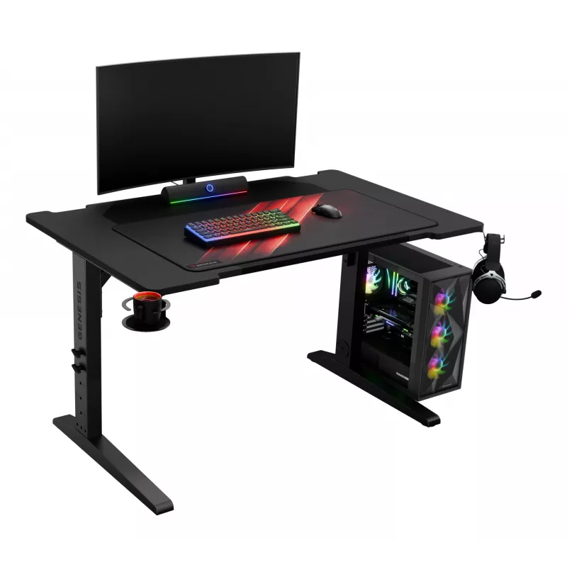 Schreibtisch GENESIS Holm Modular 120 Schwarz