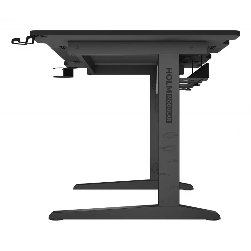 Gerader Computertisch GENESIS NDS-2249 Schwarz MDF 140x75cm