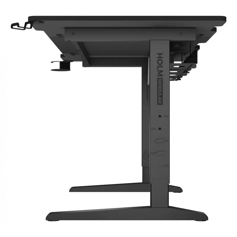 Gerader Computertisch GENESIS NDS-2249 Schwarz MDF 140x75cm