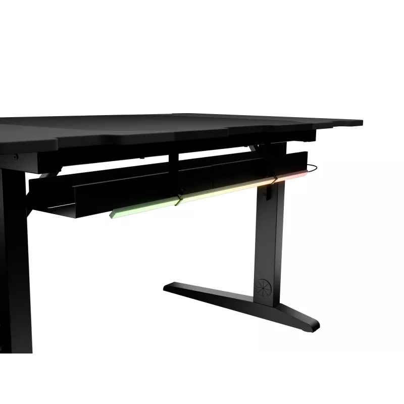Gerader Computertisch GENESIS NDS-2249 Schwarz MDF 140x75cm