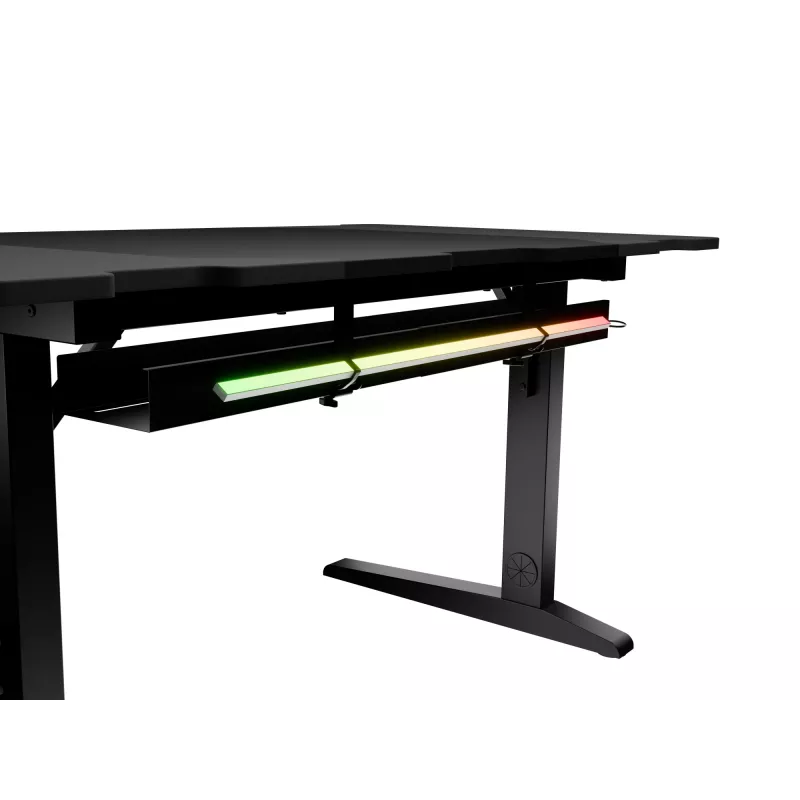 Gerader Computertisch GENESIS NDS-2249 Schwarz MDF 140x75cm