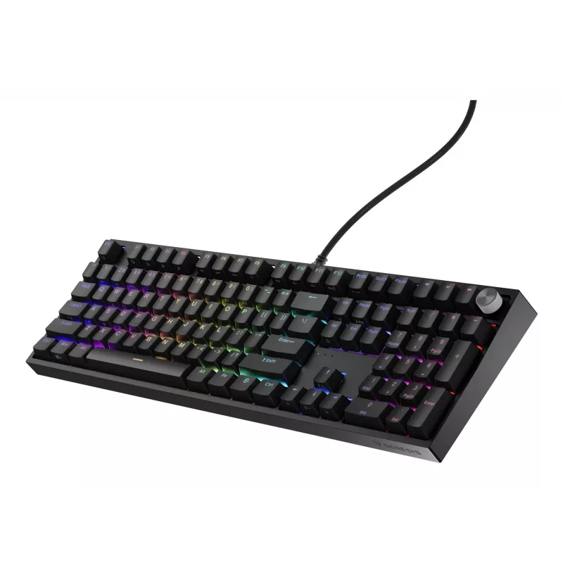 GENESIS THOR 404 Tastatur Universal USB QWERTY Englisch Schwarz