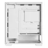 PC-Gehäuse DeepCool CG580 WH Weiß — ATX/mATX/ITX, gehärtetes Glas, unterstützt 120/140 mm Lüfter, 3,5 Zoll×2, 2,5 Zoll×3, USB 3.2 Gen1