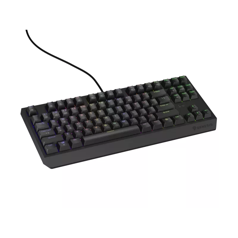 GENESIS Thor 230 TKL Tastatur Gaming USB + RF Wireless + Bluetooth QWERTY Schwarz