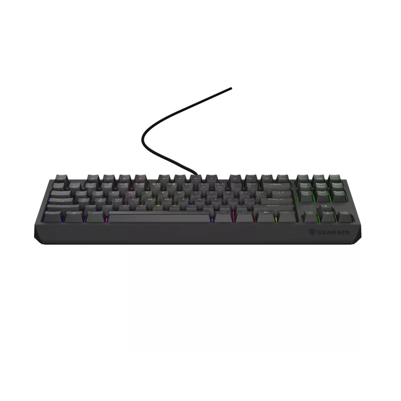 GENESIS Thor 230 TKL Tastatur Gaming USB + RF Wireless + Bluetooth QWERTY Schwarz