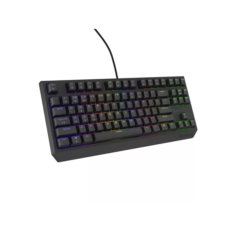 GENESIS Thor 230 TKL Tastatur Gaming USB + RF Wireless + Bluetooth QWERTY Schwarz