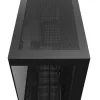 PC-Gehäuse DeepCool CH690 DIGITAL Tower Schwarz — ATX/Micro-ATX/Mini-ITX, LCD-Anzeige, 3x2,5 Zoll + 1x3,5 Zoll Schächte, bis zu 450 mm GPU, 182 mm CPU-Kühler