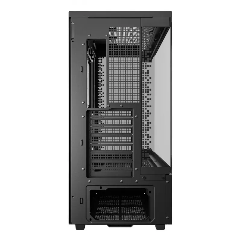 PC-Gehäuse DeepCool CH690 DIGITAL Tower Schwarz — ATX/Micro-ATX/Mini-ITX, LCD-Anzeige, 3x2,5 Zoll + 1x3,5 Zoll Schächte, bis zu 450 mm GPU, 182 mm CPU-Kühler