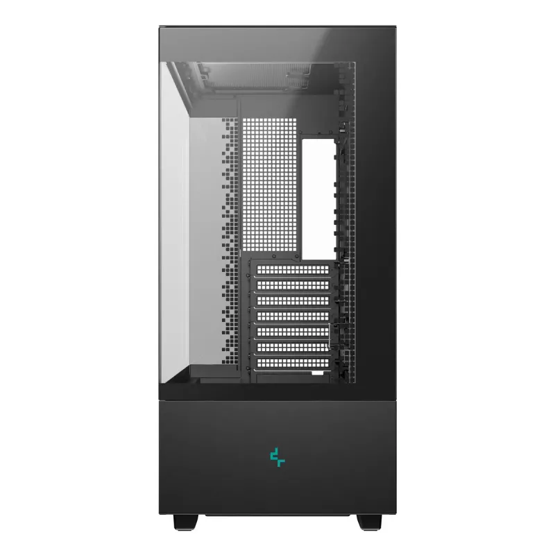PC-Gehäuse DeepCool CH690 DIGITAL Tower Schwarz — ATX/Micro-ATX/Mini-ITX, LCD-Anzeige, 3x2,5 Zoll + 1x3,5 Zoll Schächte, bis zu 450 mm GPU, 182 mm CPU-Kühler