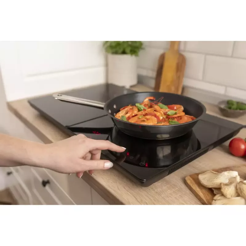 Induktionskochfeld Gorenje ICY3500DGP, 2 Kochzonen, Touch-Control