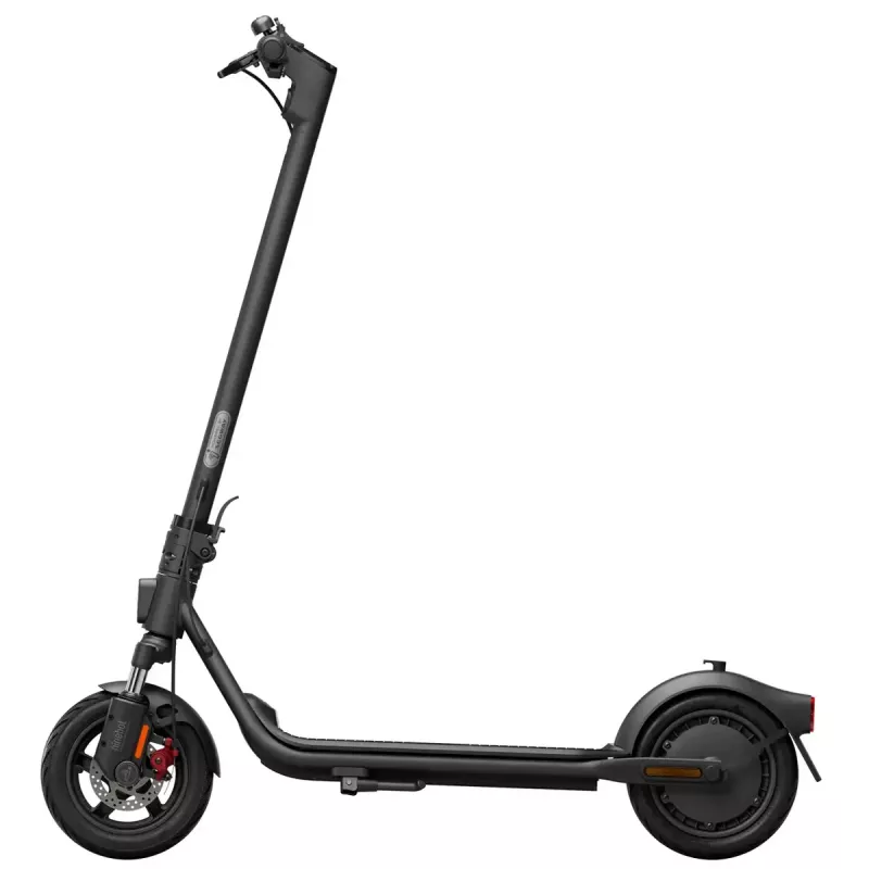 Elektro-Tretroller Ninebot Segway F2 II E — 400 W (Spitze 800 W), 10,2 Ah, 20 km/h, rot/schwarz
