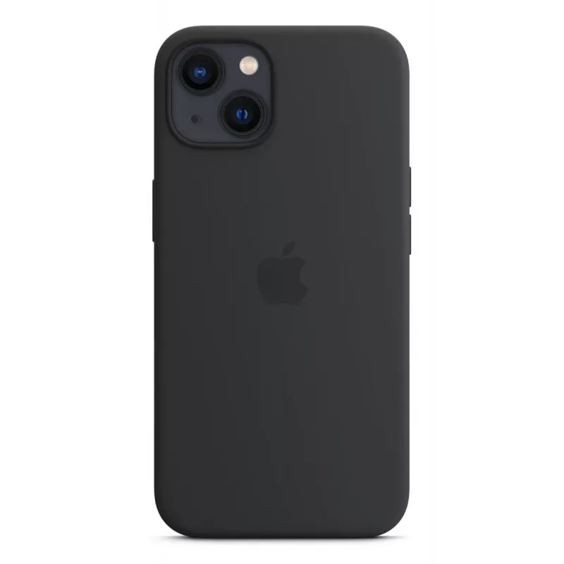 APPLE iPhone 13 Silikonhülle mit MagSafe - Mitternacht