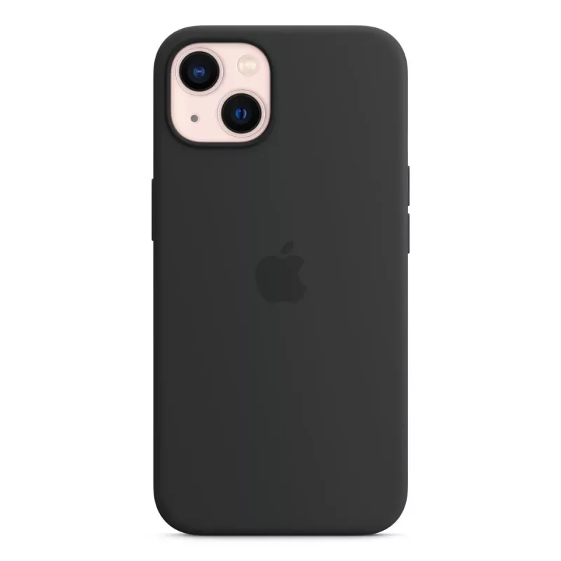 APPLE iPhone 13 Silikonhülle mit MagSafe - Mitternacht