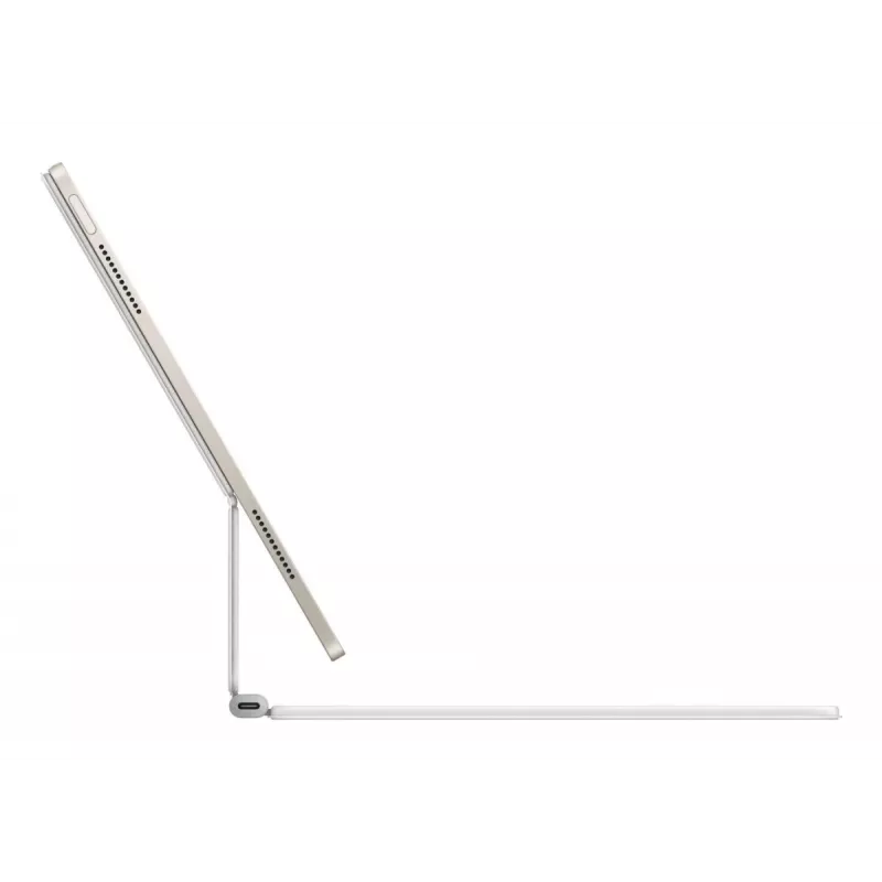 APPLE Magic Tastatur für iPad Air 13 Zoll M3 - Russisch - Weiß