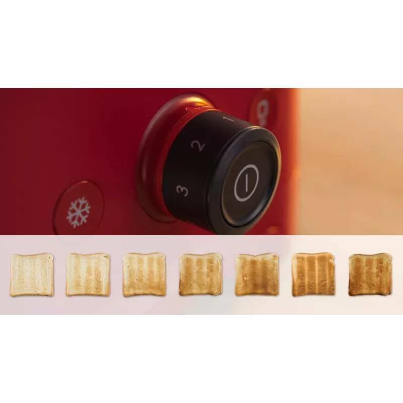 Bosch TAT3M124 Toaster 2 Scheiben 950 W Rot