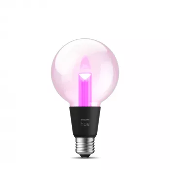Smart-Birne Philips Hue White and Colour Ambience G95 E27, 6,8 W, Bluetooth/Zigbee, transparent