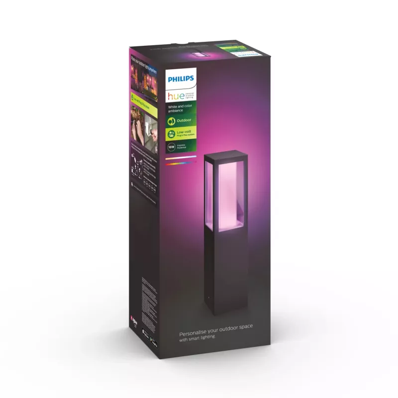 Philips Hue White and Colour Ambience Impress Sockelleuchte (Niedervolt)