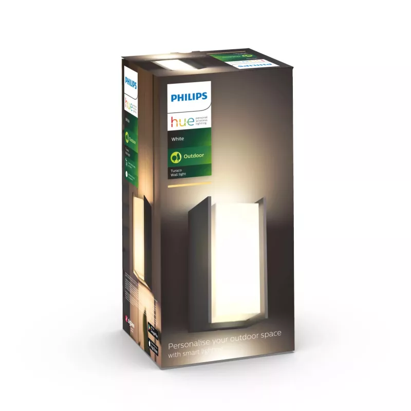 Smart-Wandleuchte Philips Hue White Turaco Outdoor