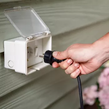 Philips Outdoor 40W Netzteil, Beleuchtungsnetzteil, Schwarz, Kunststoff, Garten, Terrasse, IP67, II