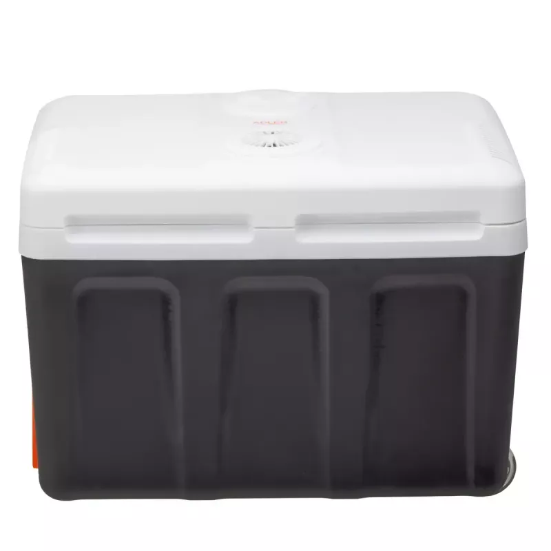 Tragbare Kühlbox Adler AD 8090 — 40 L 12-V-Autokühlschrank, Peltier-Kühlung, 220–240 V Netzanschluss, Rollen