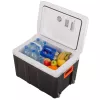 Tragbare Kühlbox Adler AD 8090 — 40 L 12-V-Autokühlschrank, Peltier-Kühlung, 220–240 V Netzanschluss, Rollen