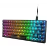 Mechanische Gaming-Tastatur Lenovo Legion K510 Mini Pro 75% US-Englisch, 84 Tasten, RGB, USB, 1,8 m Kabel, Schwarz/Transparent