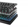 Mechanische Gaming-Tastatur Lenovo Legion K510 Mini Pro 75% US-Englisch, 84 Tasten, RGB, USB, 1,8 m Kabel, Schwarz/Transparent