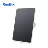 Solarpanel Reolink SP3-W 12W 6V USB-C IP65 Außenbereich, 360° horizontal, 90° vertikal, 4 m Kabel, Technopolymer, weiß