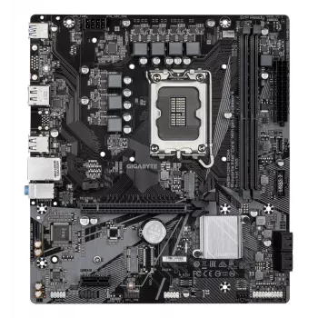 GIGABYTE H610M D3W DDR4 Mainboard - Unterstützt Intel Core CPUs der 14. Generation, 5+1+1 Phasen VRM, bis zu 3200 MHz DDR4, 1x PCIe 3.0 M.2, 1 GbE LAN, USB 3.2 Gen 1