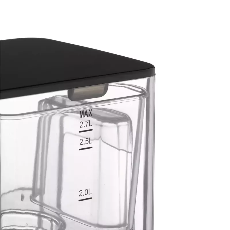 Caso Hot 7 Turbo Heißwasserspender, 2,7 L, 2200-2600 W, Schwarz/Edelstahl