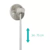 Standventilator Duux Rize Flex 21 cm, 4 Geschwindigkeiten, Oszillation, 10 W, greige