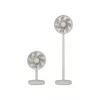 Standventilator Duux Rize Flex 21 cm, 4 Geschwindigkeiten, Oszillation, 10 W, greige