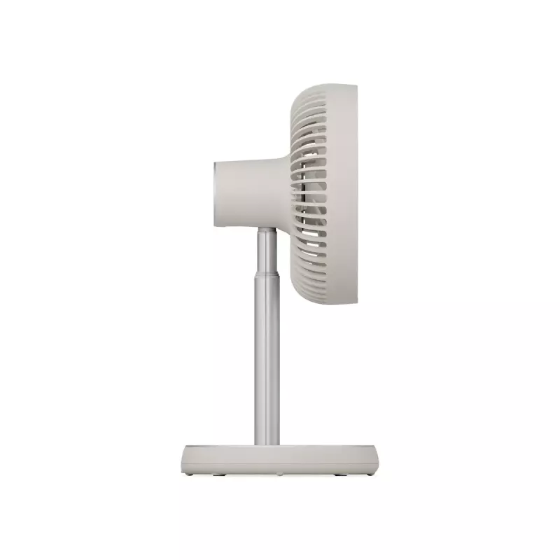 Standventilator Duux Rize Flex 21 cm, 4 Geschwindigkeiten, Oszillation, 10 W, greige
