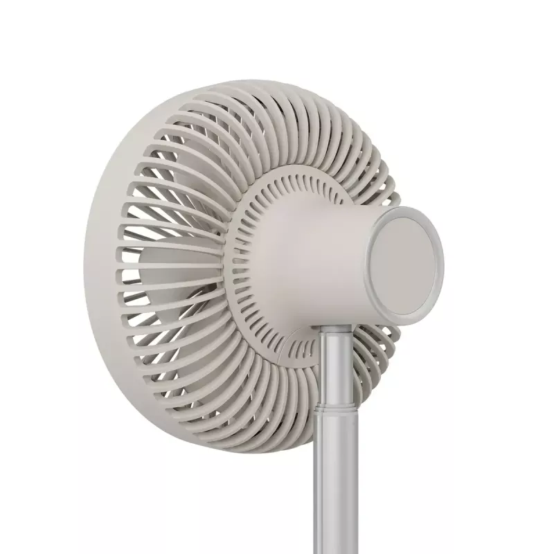 Standventilator Duux Rize Flex 21 cm, 4 Geschwindigkeiten, Oszillation, 10 W, greige