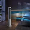 Turmventilator Duux Elevate DXTF02 — 29 cm Durchmesser, 12 Geschwindigkeiten, Oszillation, 4–40 W, weiß