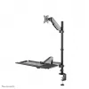 Schreibtisch-montierte Sitz-Steh-Arbeitsstation Neomounts DS90-325BL1 9 kg Höhenverstellung