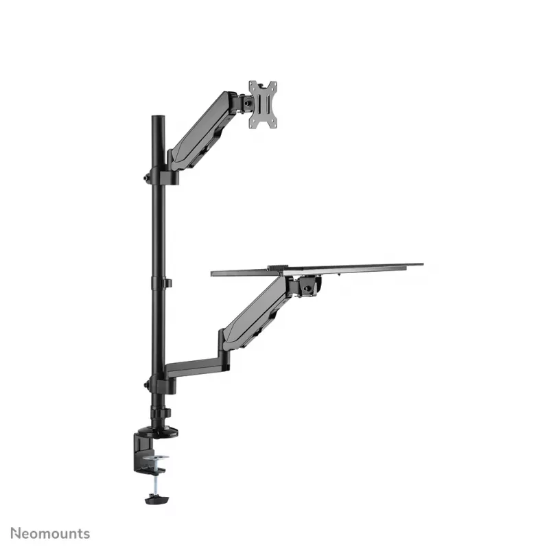 Schreibtisch-montierte Sitz-Steh-Arbeitsstation Neomounts DS90-325BL1 9 kg Höhenverstellung