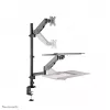 Schreibtisch-montierte Sitz-Steh-Arbeitsstation Neomounts DS90-325BL1 9 kg Höhenverstellung