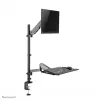 Schreibtisch-montierte Sitz-Steh-Arbeitsstation Neomounts DS90-325BL1 9 kg Höhenverstellung