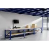Schreibtisch-montierte Sitz-Steh-Arbeitsstation Neomounts DS90-325BL1 9 kg Höhenverstellung