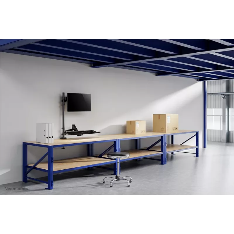 Schreibtisch-montierte Sitz-Steh-Arbeitsstation Neomounts DS90-325BL1 9 kg Höhenverstellung