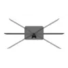 Neomounts DS45-430BL12 TV-Ständer 23-43 Zoll - schwenkbar, 109,2 cm (43 Zoll), 100 x 100 mm, 200 x 200 mm, -35 - 35°, Stahl, Schwarz