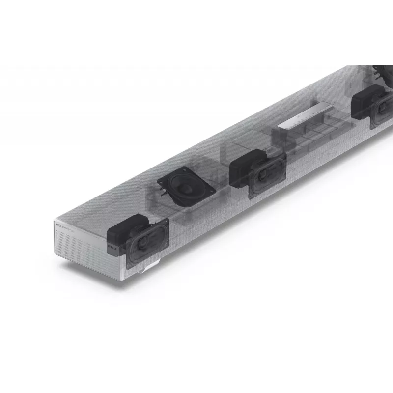 Sharp HT-SBW53121(SL) Soundbar Lautsprecher Silber 3.1.2 Kanäle 182 W