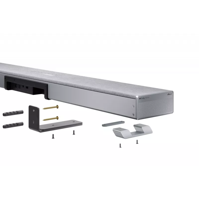 Sharp HT-SBW53121(SL) Soundbar Lautsprecher Silber 3.1.2 Kanäle 182 W