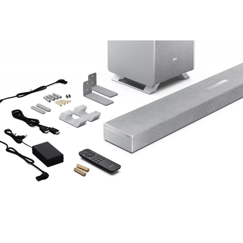 Sharp HT-SBW53121(SL) Soundbar Lautsprecher Silber 3.1.2 Kanäle 182 W